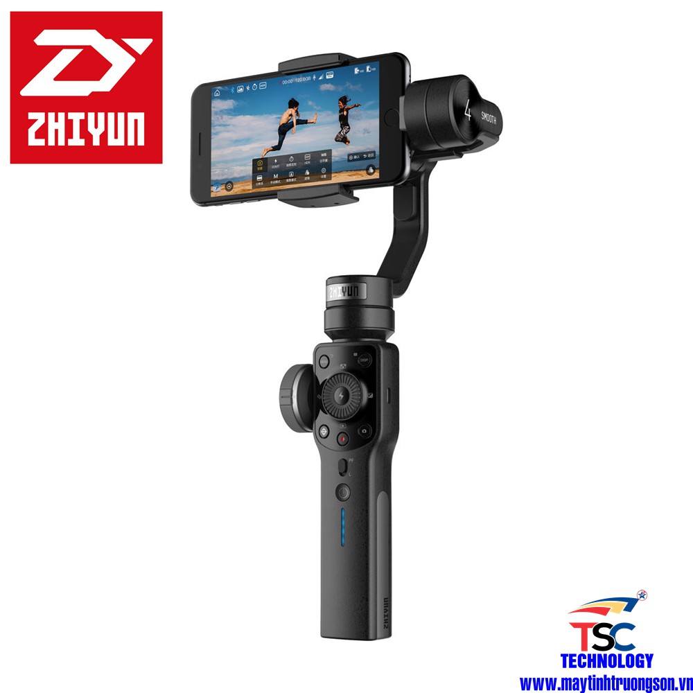 Gimbal Chống Rung Zhiyun Smooth 4 | Hàng Chính Hãng