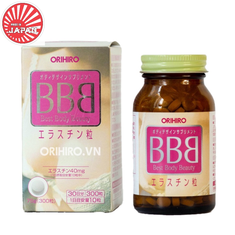 Viên uống nở ngực BBB Best Beauty Body Nhật Bản