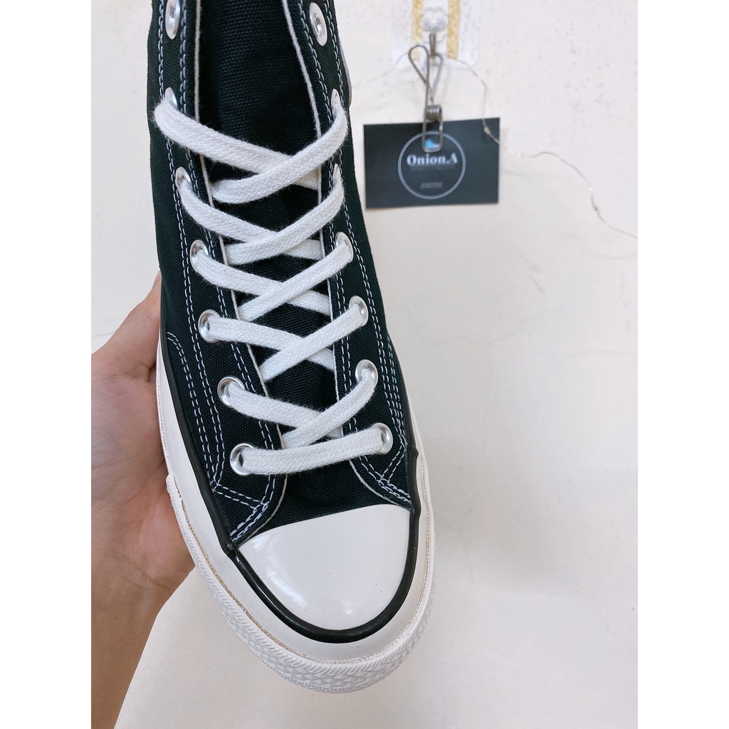 Onion.A - Giày Converse 1970s chính hãng màu đen cao cổ - 162050C