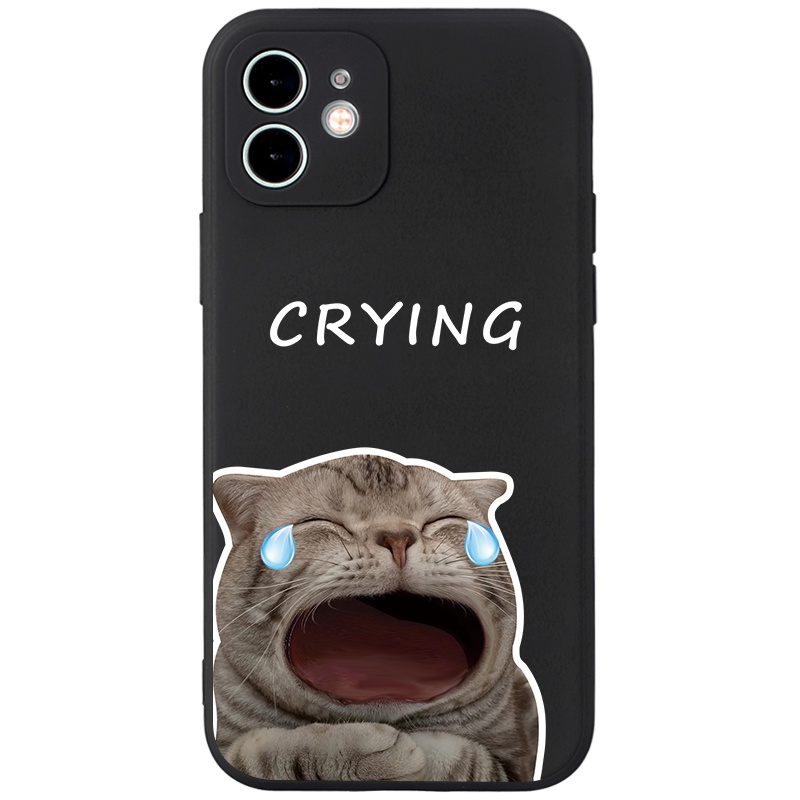 Ốp lưng JEERO mềm cặp đôi dễ thương đẹp đen cho iPhone 14 13 12 11 Pro Max SE 2020 X XR XS 8 7 6S 6 Plus