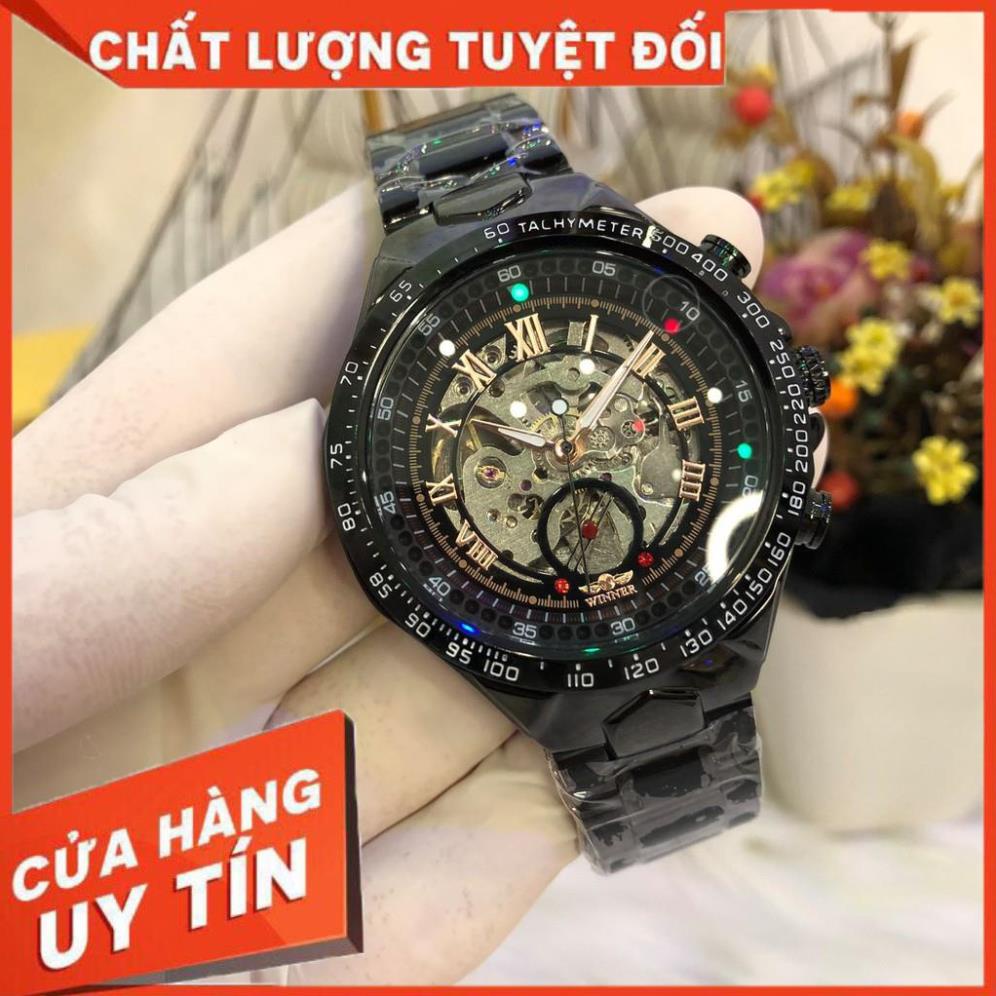 FreeShip Đồng Hồ Cơ Nam Chính Hãng Forsining F7893 Dây Thép Không Gỉ Cực Sang Trọng Kiểu Dáng Thời Trang Đẹp Giá Rẻ