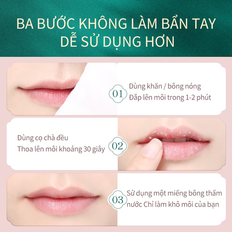 Son Tẩy Tế Bào Chết Môi Soon Pure Dưỡng Ẩm Giảm Nếp Nhăn Môi 5g