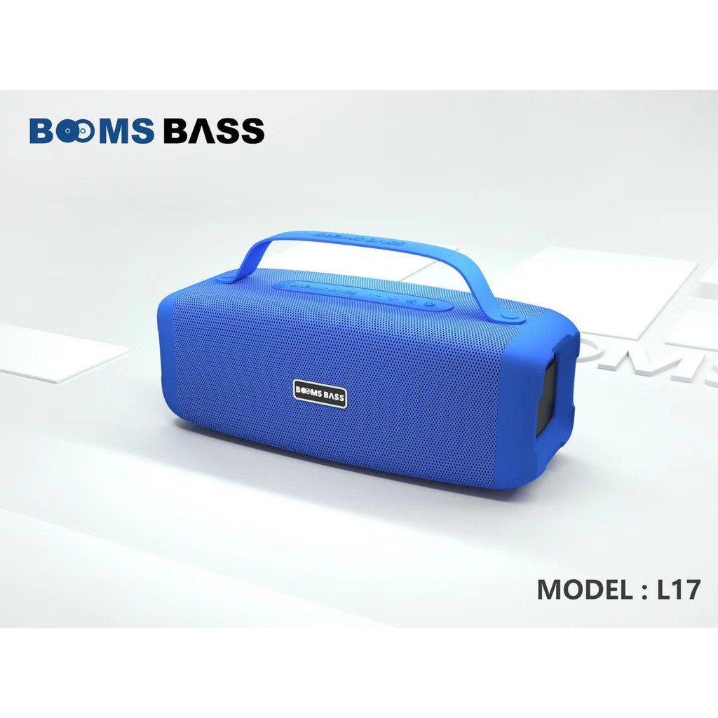 Loa Bluetooth Bombass L17 Kava Store - Âm thanh Bass siêu ấm - Hỗ trợ thẻ nhớ, FM, Audio 3.5mm