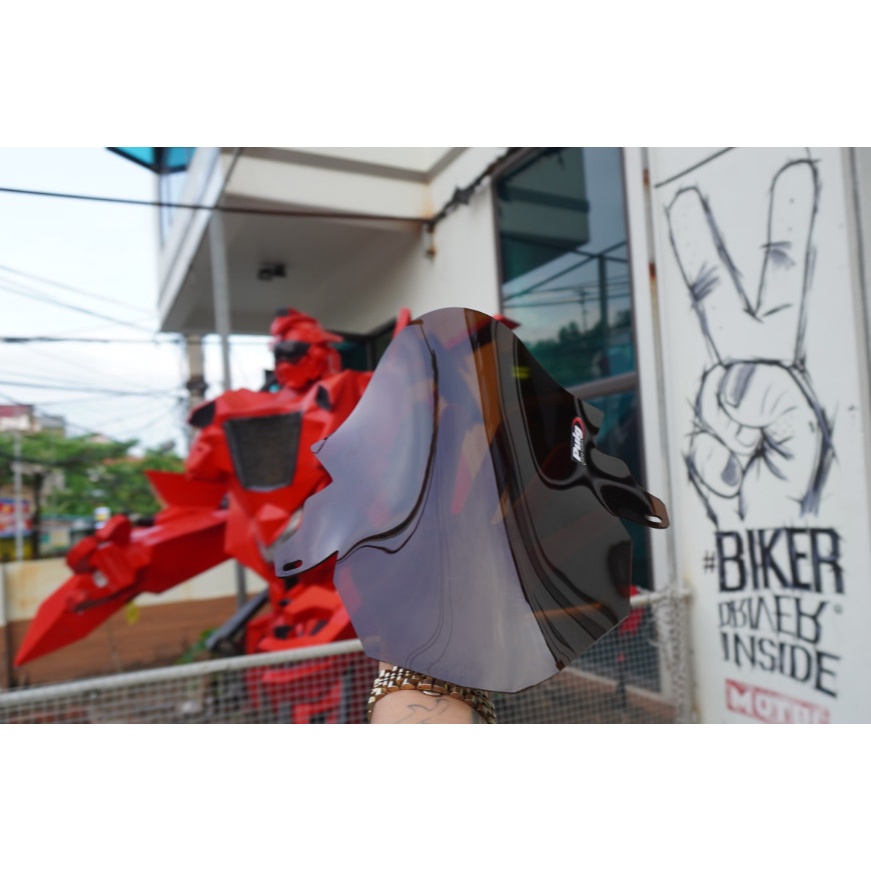 Kính chắn gió ex155, mão đầu exciter 155vva moto tấn phát