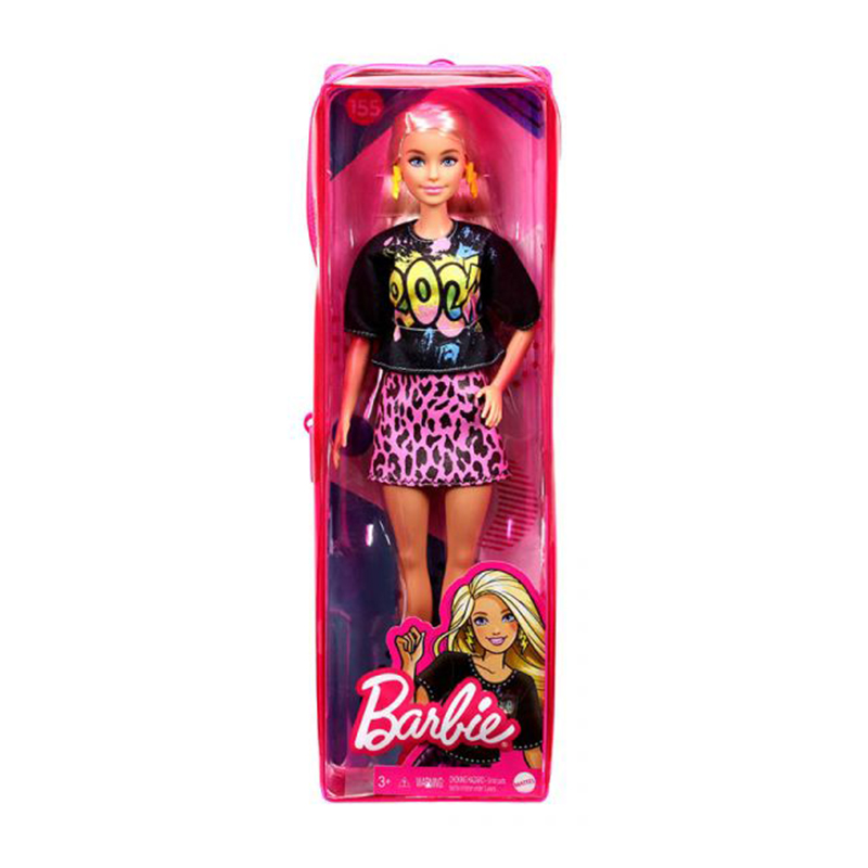 Đồ Chơi BARBIE Búp Bê Thời Trang - Rock Tee / Skirt GRB47/FBR37