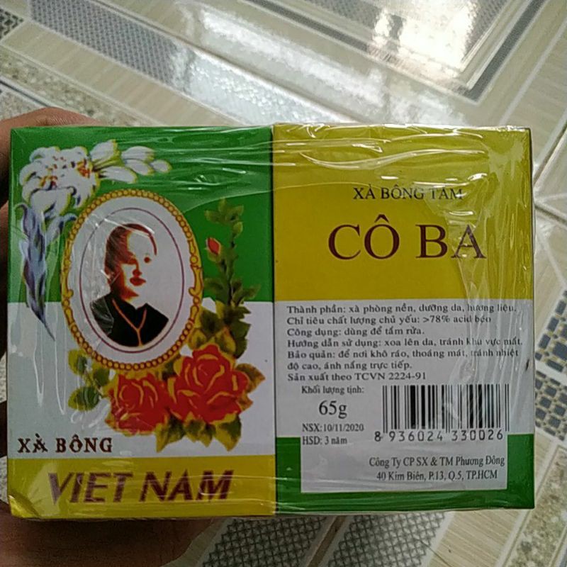 Xà bông cô Ba hàng hiếm 1 lố 10 cục