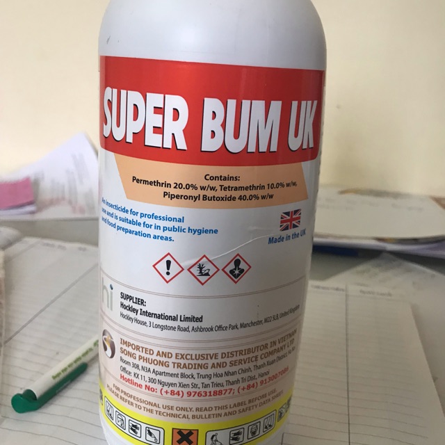 Thuốc diệt muỗi Super Bum Uk