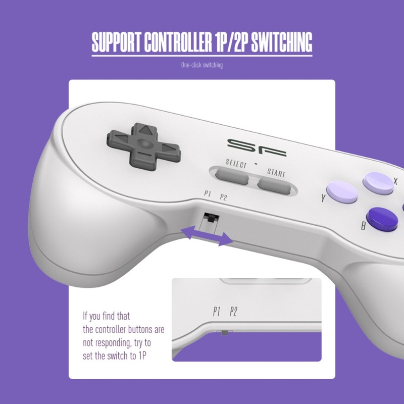 Bộ Điều Khiển Trò Chơi Điện Tử Retro SNES Không Dây 900 Trò Chơi / 3000 Game