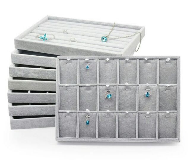 Khay Đựng Bày Mặt Dây Chuyền, Trang Sức Mặt Đá Siêu Rẻ