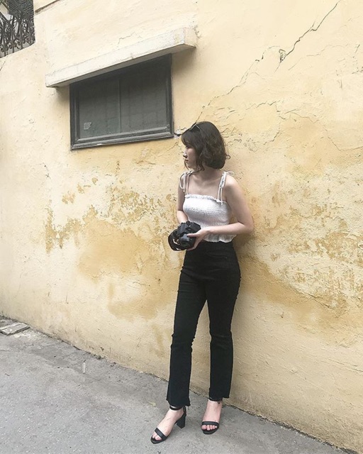Quần jeans ống loe S026