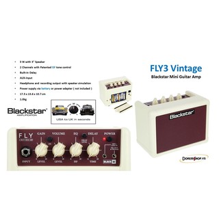 Loa Mini Guitar Amp Blackstar Fly 3 Vintage