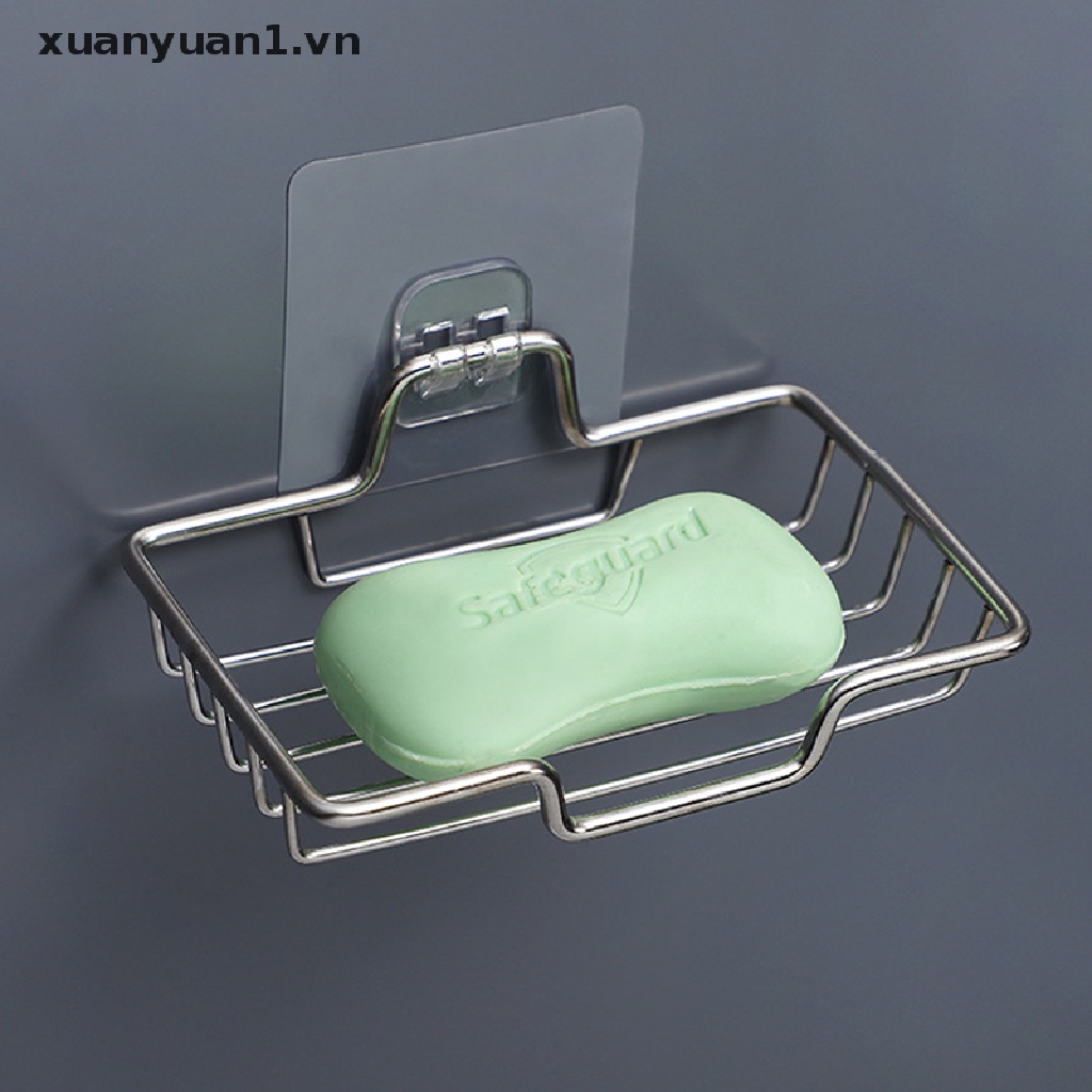 Giá Inox Đựng Xà Phòng Gắn Tường Tiện Dụng