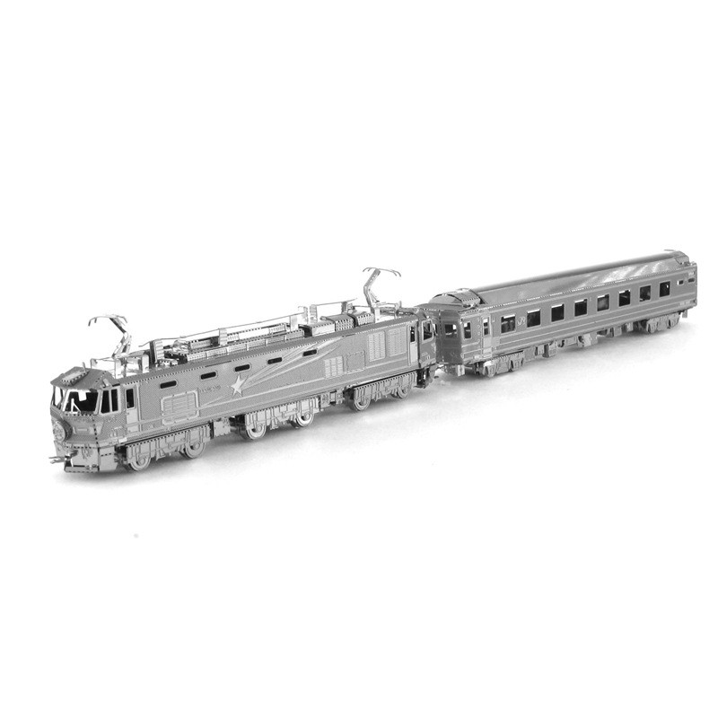 Đồ Chơi Lắp Ghép Mô Hình 3D Bằng Thép: Xe lửa, Tàu Titanic, Cáp treo