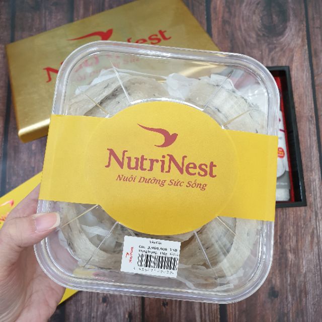 Tổ Yến Sào Góc Thô Còn Lông - NUTRINEST - 100g