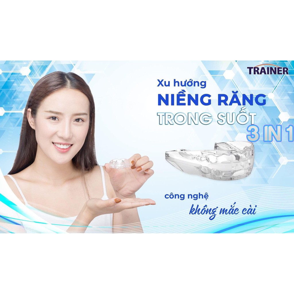 Bộ Dụng Cụ Niềng Răng Tại Nhà - Niềng răng trong suốt ( 3 giai đoạn ) l Cho người lớn và trẻ em l FREE SHIPl THẾ HỆ MỚI