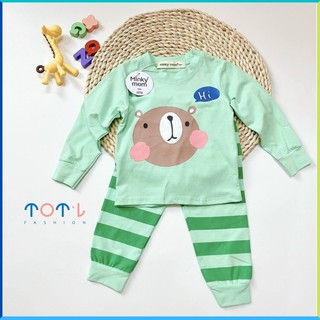Bộ Thu Đông Cho Bé  Bộ RẠP XIẾC Dài Tay Cho Bé Trai Bé Gái Chất Cotton Cao Cấp Siêu Co Giãn Thấm Hút Mồ Hôi Tốt