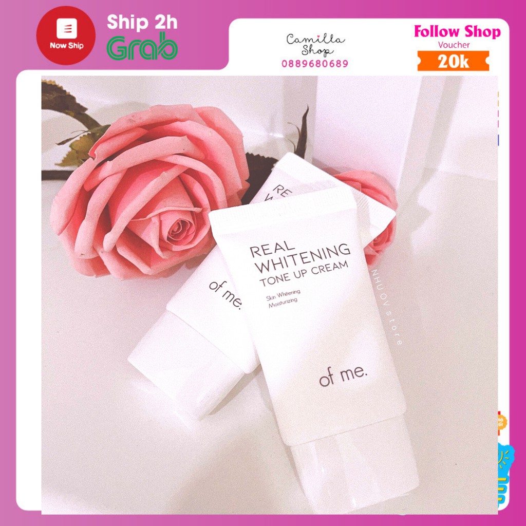 Kem body dưỡng trắng da OF ME REAL WHITENING TONE UP CREAM NGĂN NGỪA THÂM