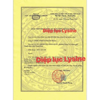 Diệp Lục Lysine Kid (hàng chuẩn)