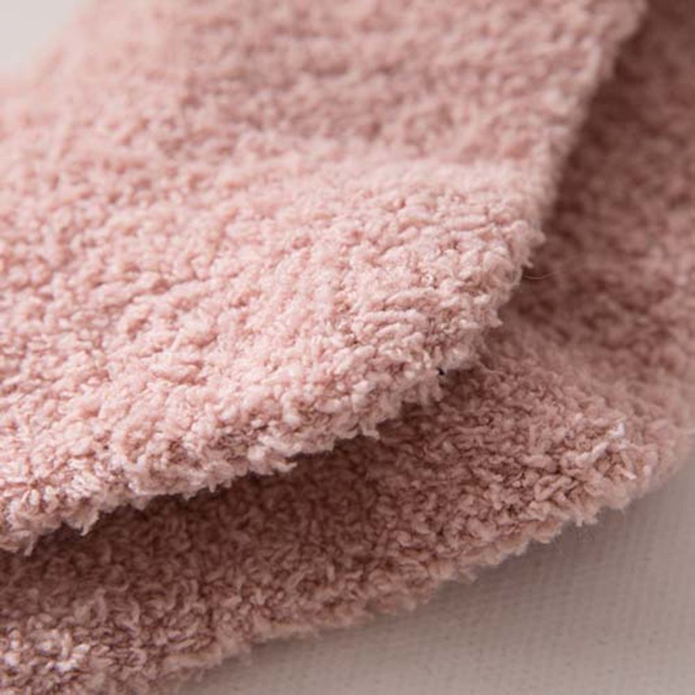 Vớ nhung san hô mềm mại màu trơn thoáng khí dễ thương dành cho nữ