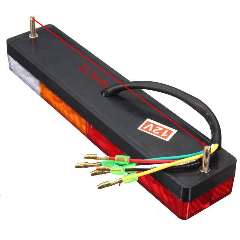 Đèn Cảnh Báo Lắp Cho Xe Ô Tô 12V-24V, Đèn Hậu, Đèn Phanh 20 LED