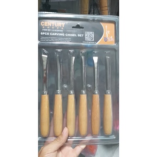Bộ mũi đục gỗ 6 cây century