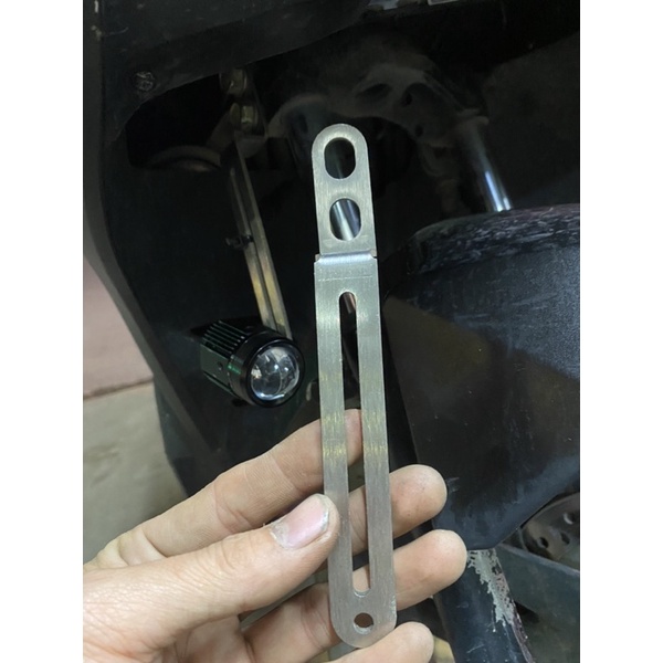 Pass bắt đèn l4 ,đèn trợ sáng mini gắn chân phuộc xe tay ga