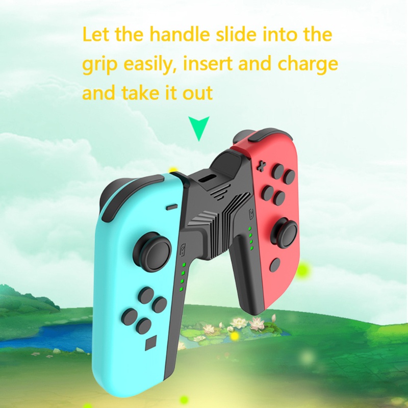 Tay Cầm Chơi Game Không Dây Hình Chữ V Cho Ns Switch Joy-Con