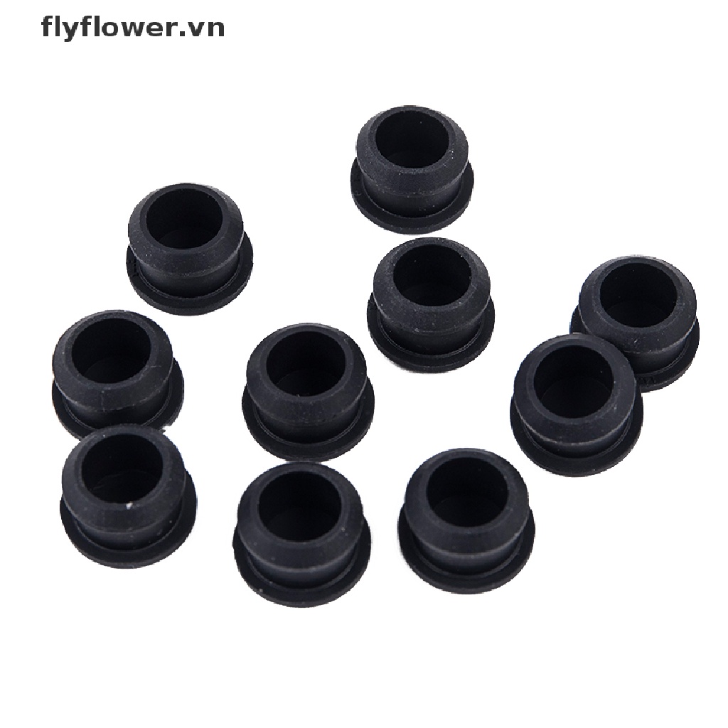 10 nút chặn lỗ hổng chất liệu cao su silicon 2.5-14mm