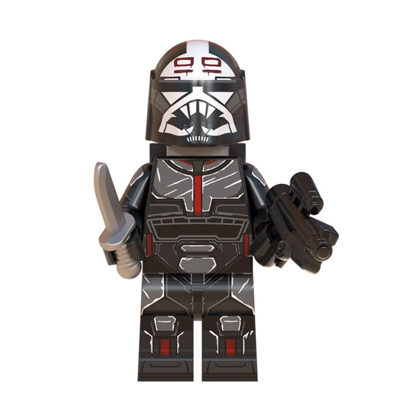 Set đồ chơi lego hình nhân vật Star Wars Clone Force 99 Wrecker Ahsoka's Clone Troopers