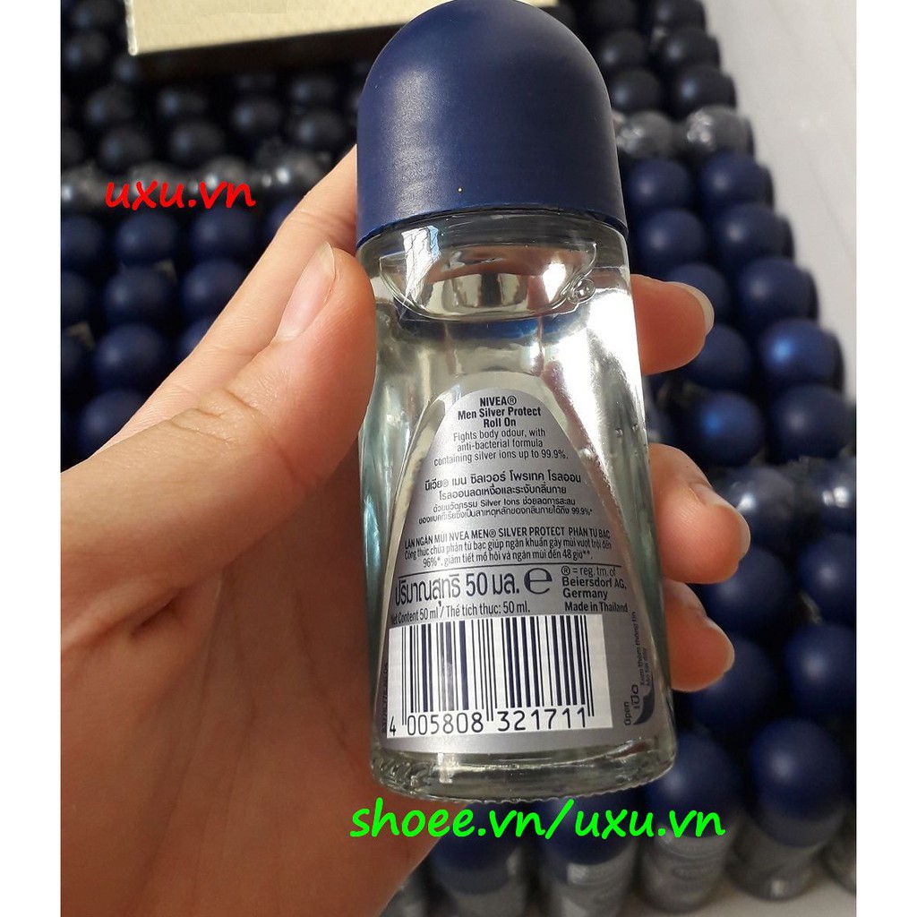 Lăn Khử Mùi Nam 50Ml Nivea Silver Protecter Phân Tử Bạc, Với uxu.vn Tất Cả Là Chính Hãng. | BigBuy360 - bigbuy360.vn