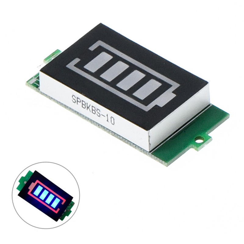 Mô-đun chỉ báo pin Lithium 1S/ 2S/ 3S/ 4S/ 6S dễ sử dụng