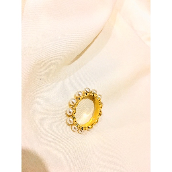 Nhẫn hạt ngọc Hàn Quốc Eudora