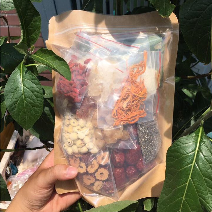 SET NGUYÊN LIỆU NẤU CHÈ DƯỠNG NHAN 510g