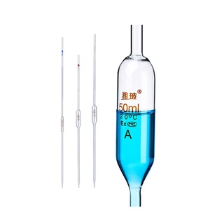 Pipet bầu thủy tinh 1ml 2ml 5ml 10ml 25ml 50ml 100ml