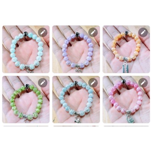 vòng tay đá mầu mix chram
