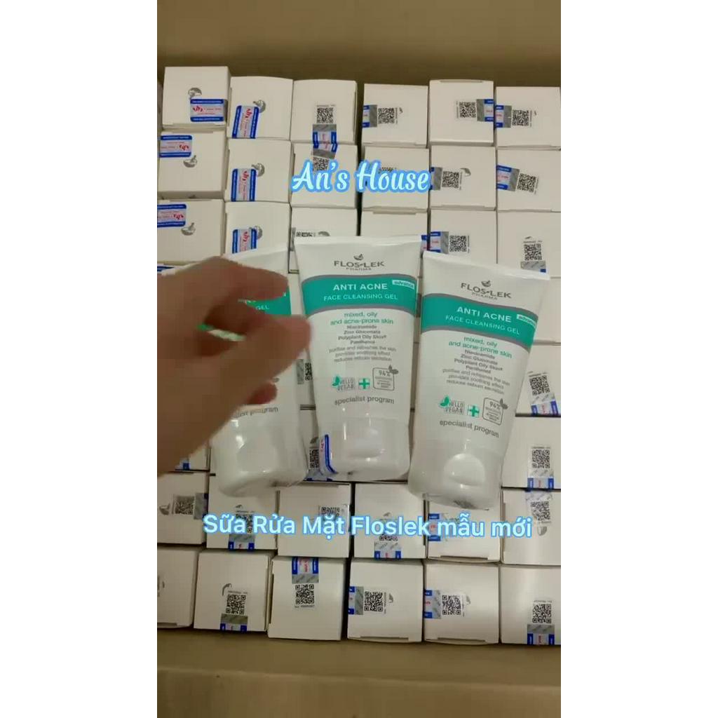 [CHÍNH HÃNG] Sữa Rửa Mặt FLOSLEK Dành Cho Da Dầu, Mụn 125ml | BigBuy360 - bigbuy360.vn