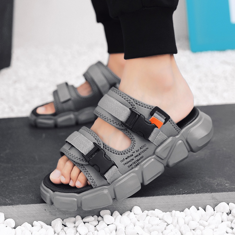 Giày sandal nam đi học đi chơi bền bỉ thoáng khí phiên bản hàn quốc chống trơn trượt G43