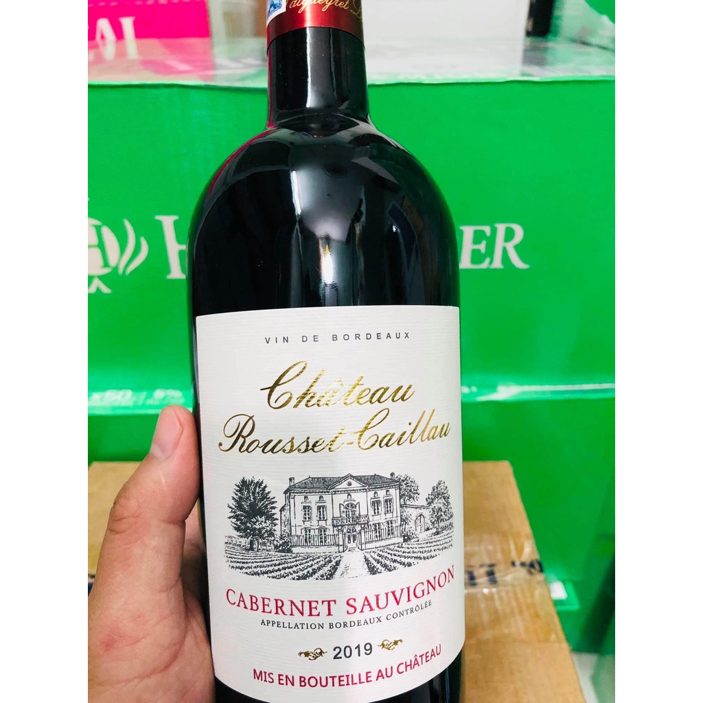 Vang Pháp thượng hạng | BORDEAUX - Vang đỏ Rousset Caillau Cabernet Sauvignon 2019