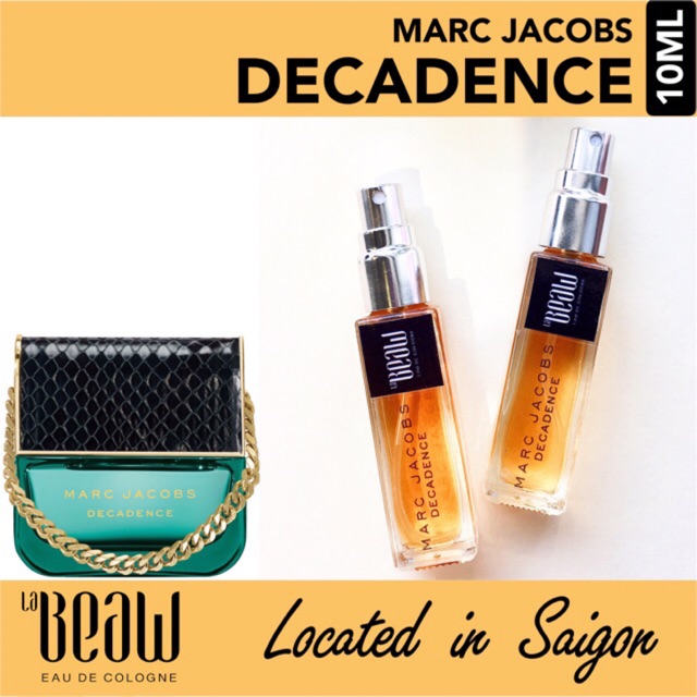 Nước Hoa Nữ Marc Jacobs Decadence 🍑 Mini 10ml Dạng Lăn Dạng Xịt-Dầu Thơm Bỏ Túi Size Nhỏ Tiện Dụng