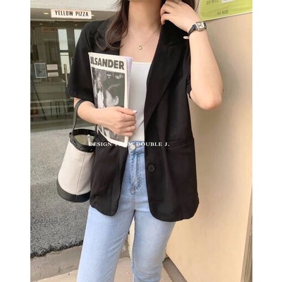 Blazer vải cát mịn cài khuy sau  A-6907 | BigBuy360 - bigbuy360.vn