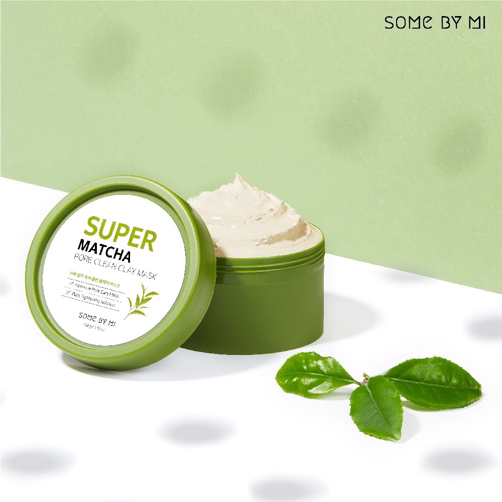 Mặt Nạ Some By Mi Super Matcha Pore Clean Clay Từ Đất Sét Cải Thiện Vấn Đề Của Da 100g
