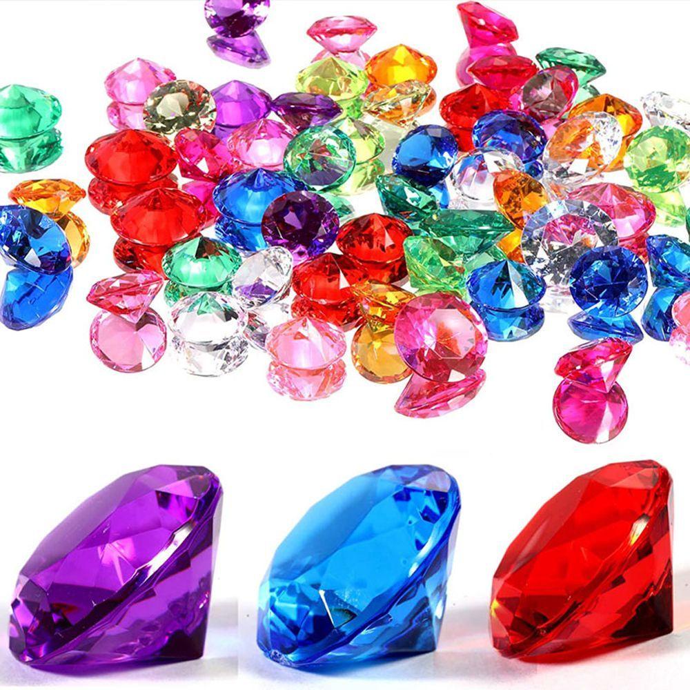 Đồ Chơi Hình Kho Báu Giả Nhiều Màu Sắc Bằng Acrylic Trang Trí Sinh Nhật / Đám Cưới Cho Bé Trai / Bé Gái