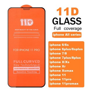 [Hàng Hot] Cường Lực 11D Dành Cho Iphone Siêu Mỏng Cảm Ứng Nhạy Phủ Nano Dùng Siêu Mượt