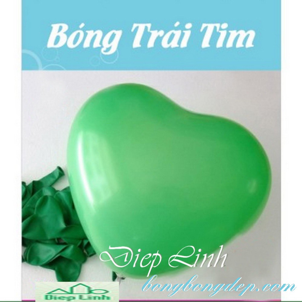 25 bong bóng trái tim Thái Lan 6 inch