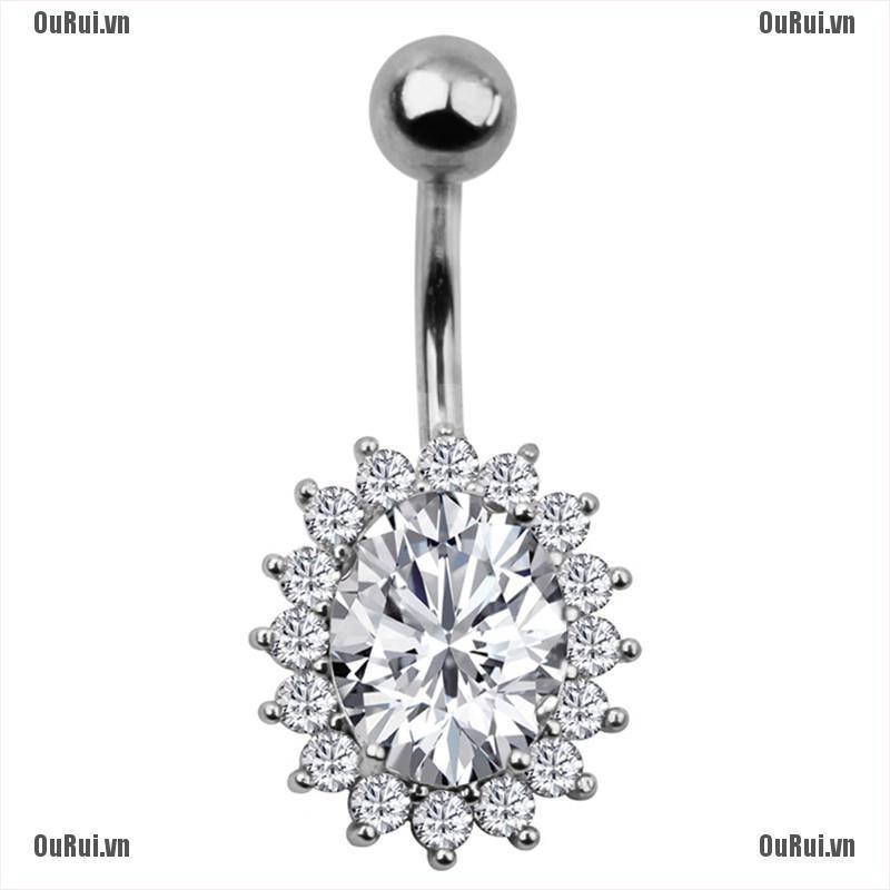 Khuyên Rốn Bằng Thép Y Tế Thời Trang