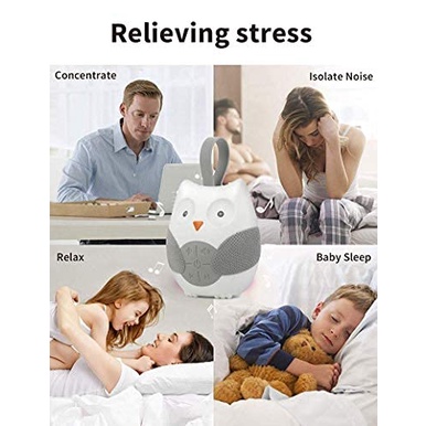 Máy Tạo Tiếng Ồn Trắng Thoải Mái Treo Xe Đẩy Em Bé