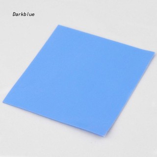 Dkbl _ 100mm x 100mm x 0,5mm gpu cpu tản nhiệt làm mát tấm silicon dẫn nhiệt