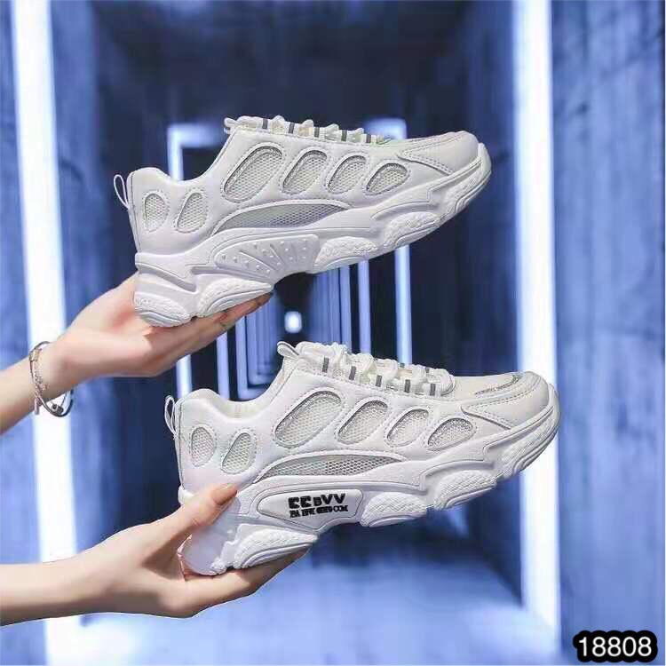 Giày Thể Thao Nữ Sneaker CHIMOKA Độn Đế Gồ Năng Động Lưới Siêu Đẹp Mẫu Mới Cao Cấp Chính hãng 18808