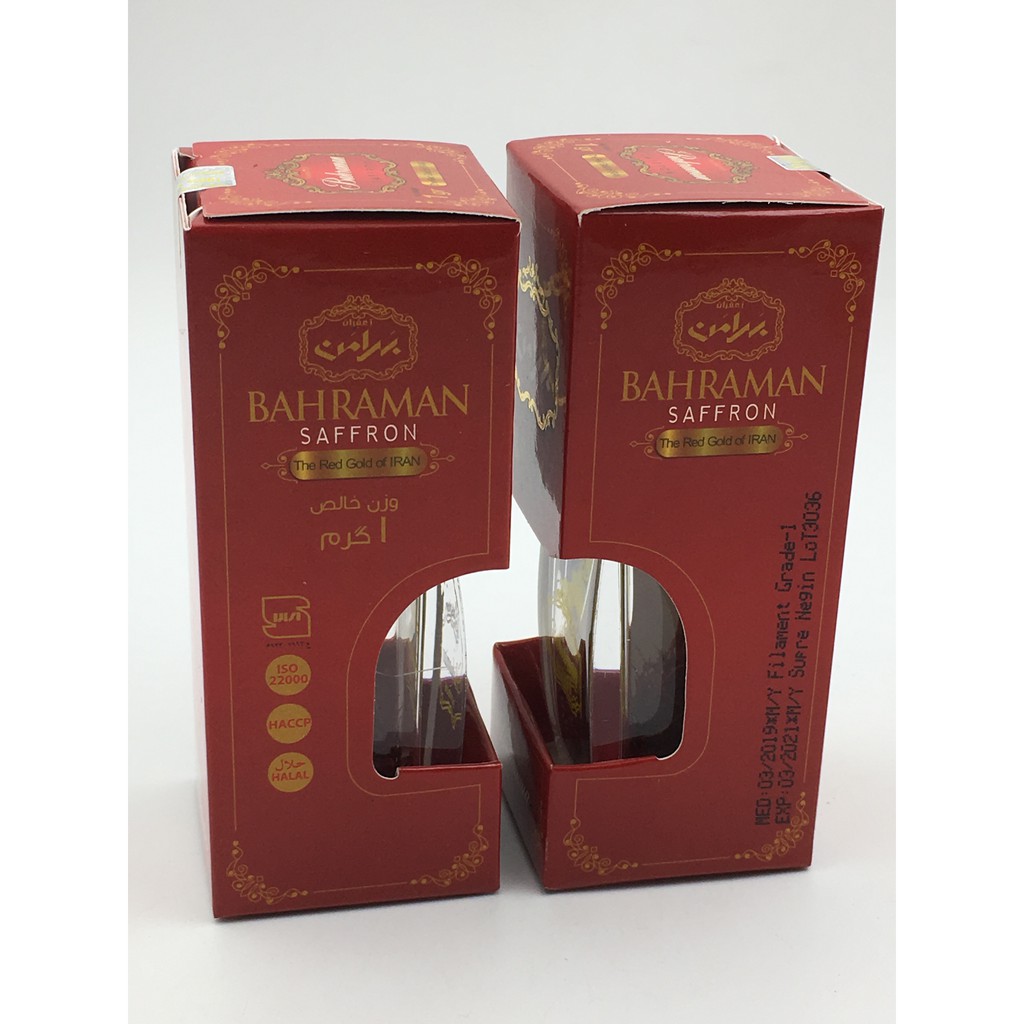 Saffron - Nhuỵ Hoa Nghệ Tây Bahraman 1g - Cam kết chính hãng | BigBuy360 - bigbuy360.vn