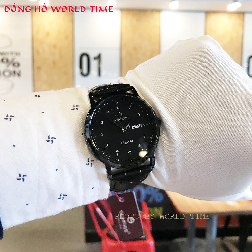 Đồng Hồ Nam Sunrise DM1216SWA Chính Hãng Full Box Kính Sapphire Chống Xước ,Chống Nước ,Dây Da Cao Cấp , Bảo Hành 3 Năm | BigBuy360 - bigbuy360.vn